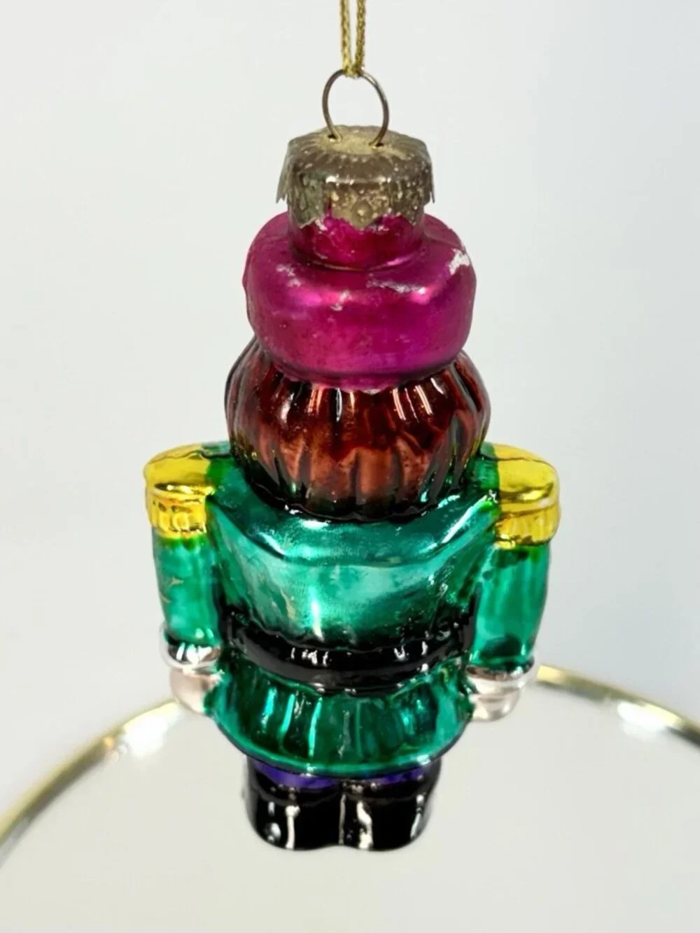 2004 Thomas Pacconi The Nutcracker Hand Blown Glass Christmas Ornament 3”